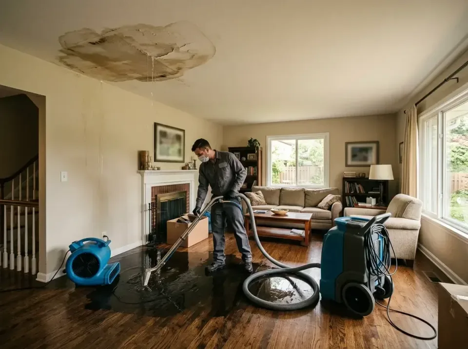 attic-pipe-burst-ceiling-drip-008 — frequently asked questions, Water Damage Restoration & Carpet Care in Waynesboro, PA